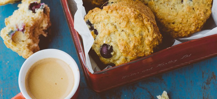 Muffins aux Myrtilles