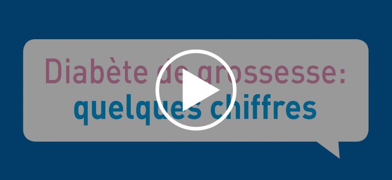 Le diabète de grossesse en quelques chiffres!