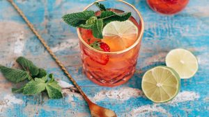 alcoholvrije-strawberry-mojito