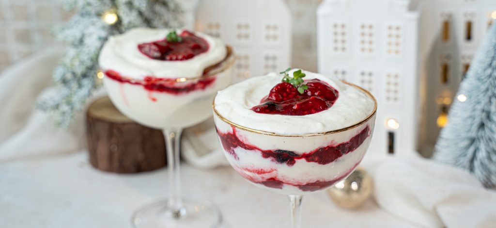 Tiramisu aux fruits rouges